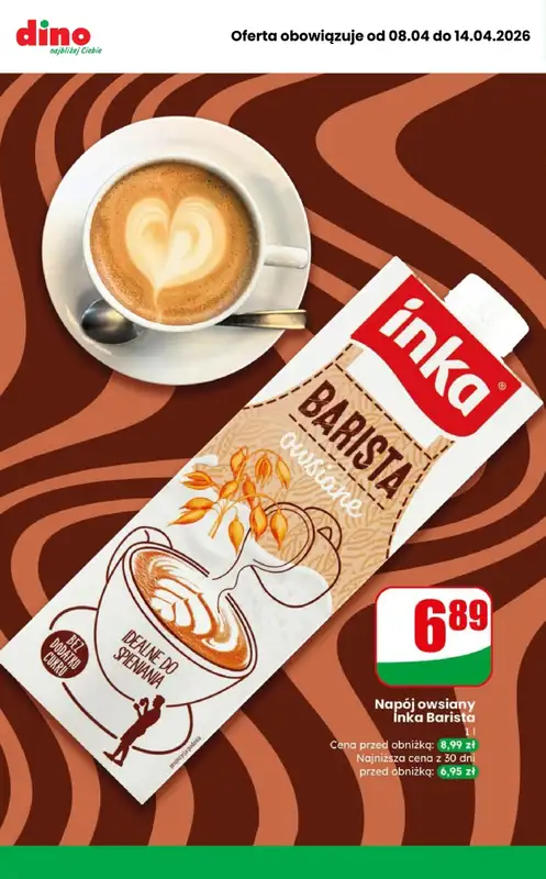 Dino - gazetka promocyjna MEGA promocje! od środy 08.04 do wtorku 14.04 - strona 4