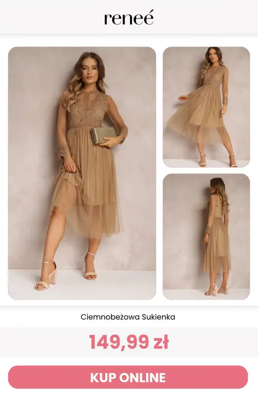 Renee - gazetka promocyjna Weselna kolekcja od wtorku 07.04  - strona 7