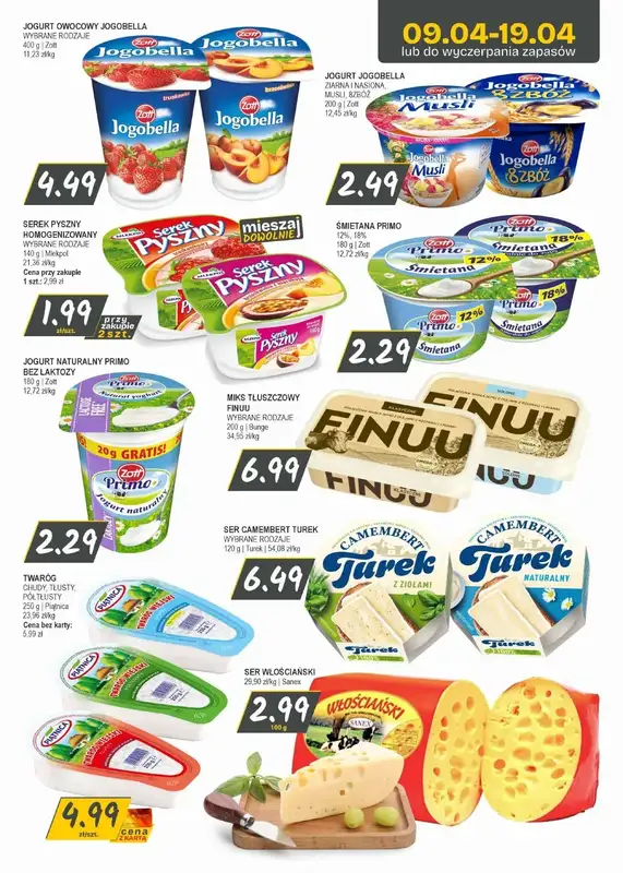 Słoneczko - gazetka promocyjna Gazetka od czwartku 09.04 do niedzieli 19.04 - strona 3