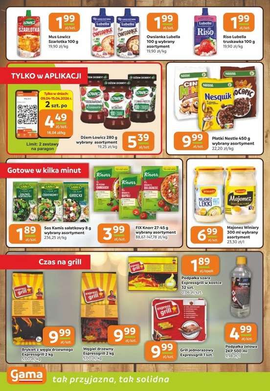 Gama - gazetka promocyjna Gazetka od czwartku 09.04 do wtorku 21.04 - strona 8