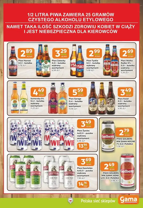 Gama - gazetka promocyjna Gazetka od czwartku 09.04 do wtorku 21.04 - strona 11