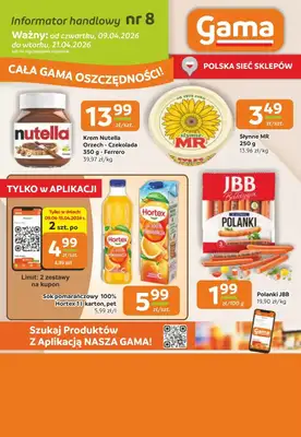 Gama - gazetka promocyjna Gazetka od czwartku 09.04 do wtorku 21.04 - strona 12