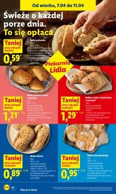 Lidl - gazetka promocyjna Oferta od czwartku od czwartku 09.04 do soboty 11.04 - strona 32