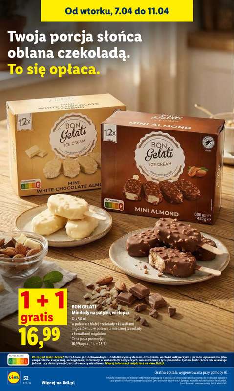 Lidl - gazetka promocyjna Oferta od czwartku od czwartku 09.04 do soboty 11.04 - strona 52