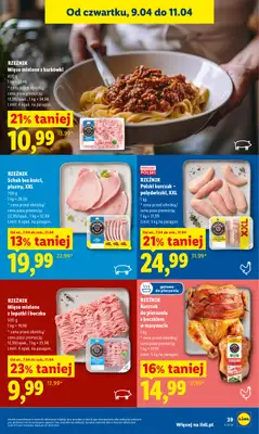Lidl - gazetka promocyjna Oferta od czwartku od czwartku 09.04 do soboty 11.04 - strona 37