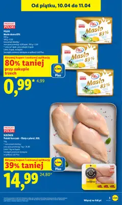 Lidl - gazetka promocyjna Oferta od czwartku od czwartku 09.04 do soboty 11.04 - strona 3