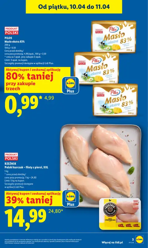 Lidl - gazetka promocyjna Oferta od czwartku od czwartku 09.04 do soboty 11.04 - strona 3