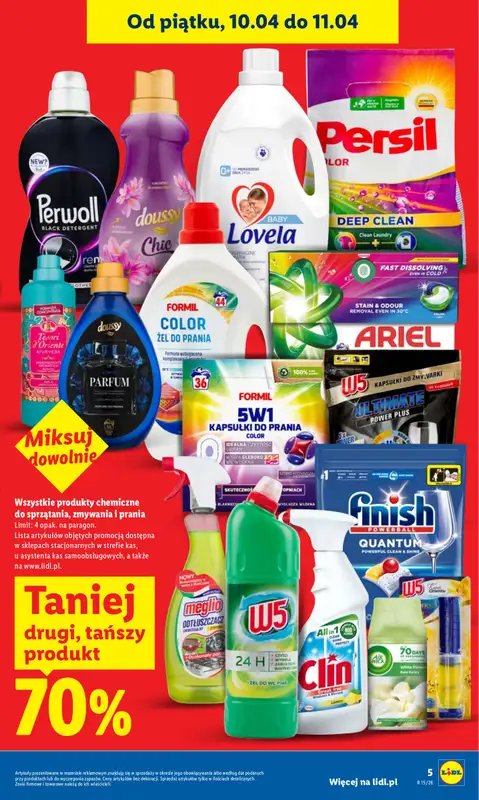 Lidl - gazetka promocyjna Oferta od czwartku od czwartku 09.04 do soboty 11.04 - strona 5