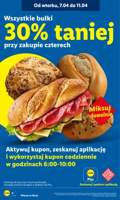 Lidl - gazetka promocyjna Oferta od czwartku od czwartku 09.04 do soboty 11.04 - strona 6