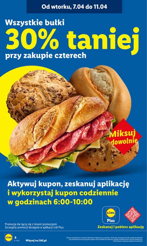 Lidl - gazetka promocyjna Oferta od czwartku od czwartku 09.04 do soboty 11.04 - strona 6