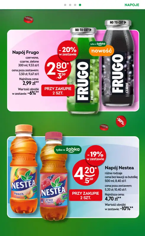 Żabka - gazetka promocyjna Gazetka od środy 08.04 do wtorku 21.04 - strona 19