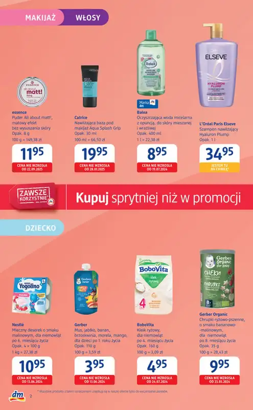Drogerie DM - gazetka promocyjna Gazetka   - strona 2