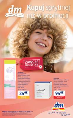 Drogerie DM - gazetka promocyjna Gazetka od czwartku 09.04 do środy 22.04