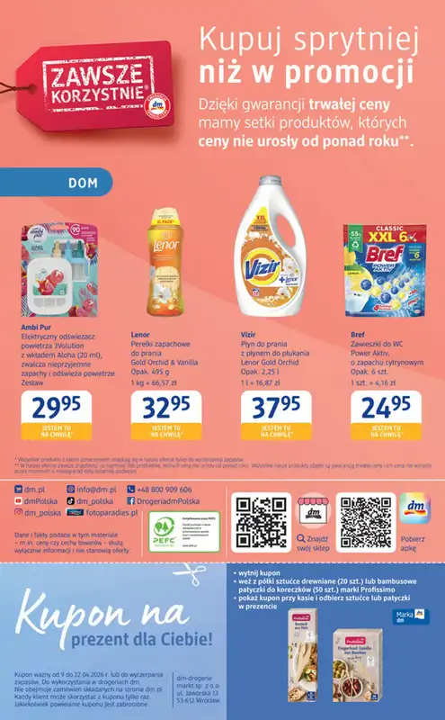 Drogerie DM - gazetka promocyjna Gazetka od czwartku 09.04 do środy 22.04 - strona 4