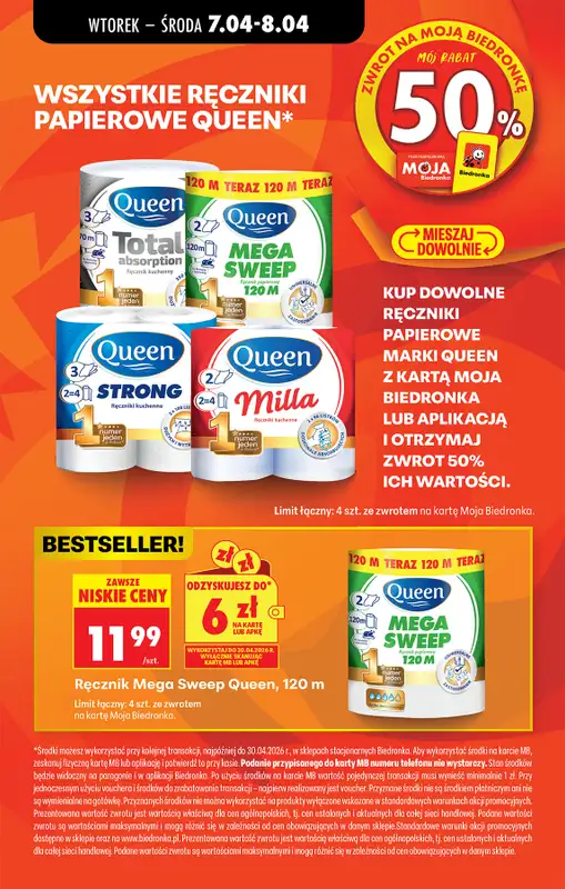 Biedronka - gazetka promocyjna Od wtorku od wtorku 07.04 do soboty 11.04 - strona 23