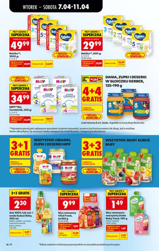 Biedronka - gazetka promocyjna Od wtorku od wtorku 07.04 do soboty 11.04 - strona 72