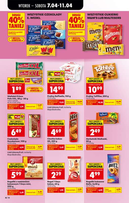 Biedronka - gazetka promocyjna Od wtorku od wtorku 07.04 do soboty 11.04 - strona 52