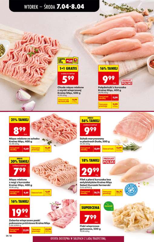 Biedronka - gazetka promocyjna Od wtorku, Z ladą tradycyjną od wtorku 07.04 do soboty 11.04 - strona 32