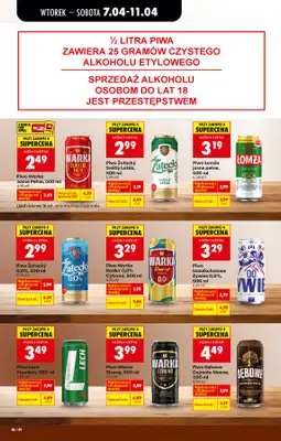 Biedronka - gazetka promocyjna Od wtorku, Z ladą tradycyjną od wtorku 07.04 do soboty 11.04 - strona 64