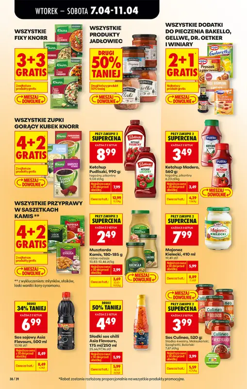 Biedronka - gazetka promocyjna Od wtorku, Z ladą tradycyjną od wtorku 07.04 do soboty 11.04 - strona 50