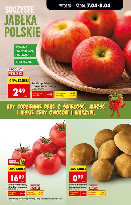 Biedronka - gazetka promocyjna Od wtorku, Z ladą tradycyjną od wtorku 07.04 do soboty 11.04 - strona 25