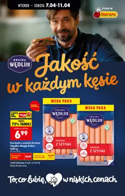 Biedronka - gazetka promocyjna Od wtorku, Z ladą tradycyjną od wtorku 07.04 do soboty 11.04 - strona 40