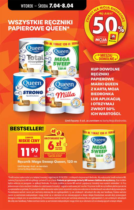 Biedronka - gazetka promocyjna Od wtorku, Z ladą tradycyjną od wtorku 07.04 do soboty 11.04 - strona 23