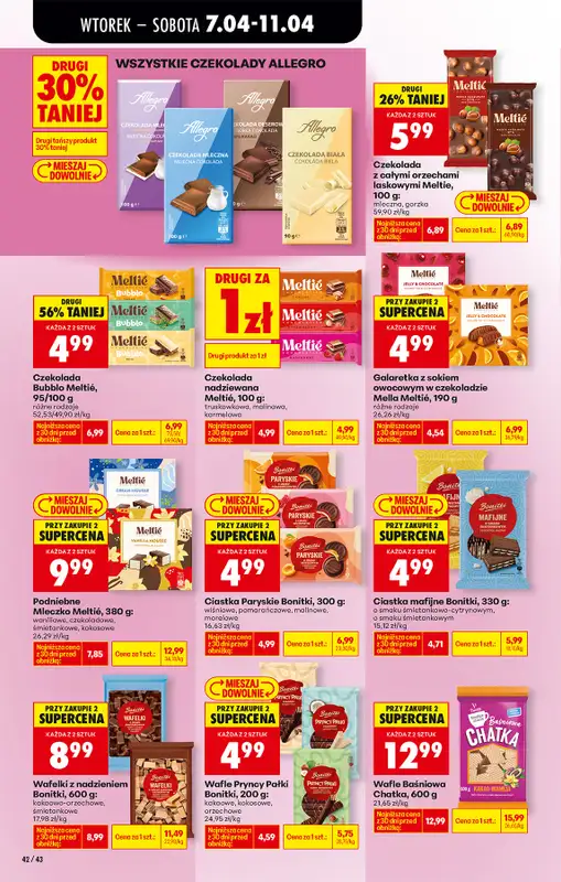 Biedronka - gazetka promocyjna Od wtorku, Z ladą tradycyjną od wtorku 07.04 do soboty 11.04 - strona 54