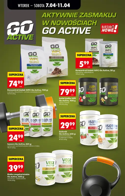 Biedronka - gazetka promocyjna Od wtorku, Z ladą tradycyjną od wtorku 07.04 do soboty 11.04 - strona 45