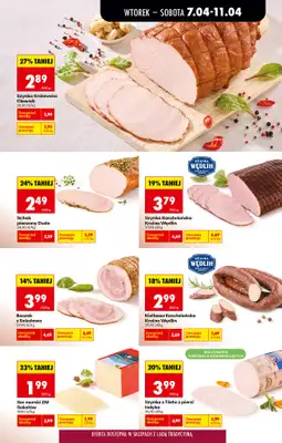 Biedronka - gazetka promocyjna Od wtorku, Z ladą tradycyjną od wtorku 07.04 do soboty 11.04 - strona 31