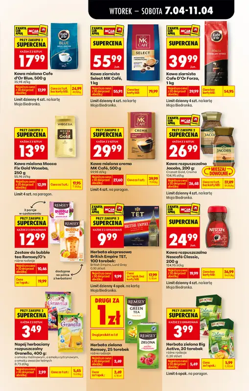 Biedronka - gazetka promocyjna Od wtorku, Z ladą tradycyjną od wtorku 07.04 do soboty 11.04 - strona 61