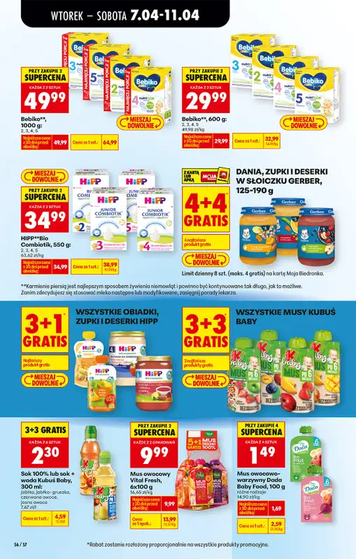 Biedronka - gazetka promocyjna Od wtorku, Z ladą tradycyjną od wtorku 07.04 do soboty 11.04 - strona 72