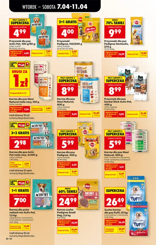 Biedronka - gazetka promocyjna Od wtorku, Z ladą tradycyjną od wtorku 07.04 do soboty 11.04 - strona 80