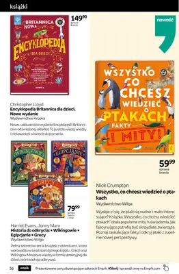 Empik - gazetka promocyjna Tom kultury: książki od środy 08.04 do wtorku 21.04 - strona 56