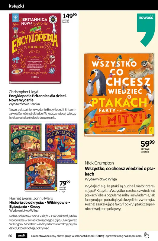 Empik - gazetka promocyjna Tom kultury: książki od środy 08.04 do wtorku 21.04 - strona 56