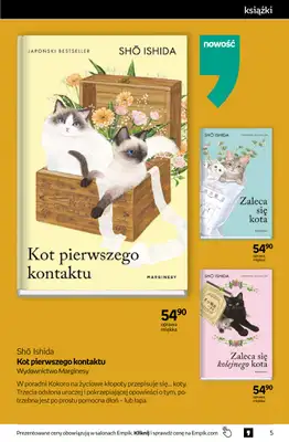 Empik - gazetka promocyjna Tom kultury: książki od środy 08.04 do wtorku 21.04 - strona 5
