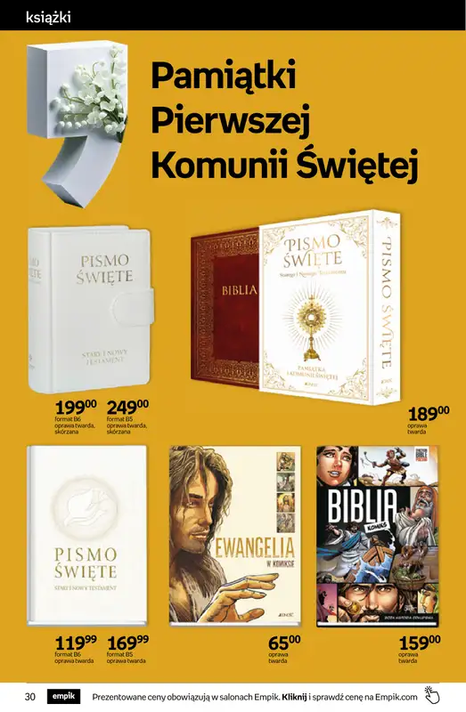 Empik - gazetka promocyjna Tom kultury: książki od środy 08.04 do wtorku 21.04 - strona 30