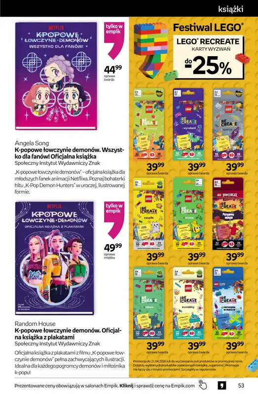 Empik - gazetka promocyjna Tom kultury: książki od środy 08.04 do wtorku 21.04 - strona 53