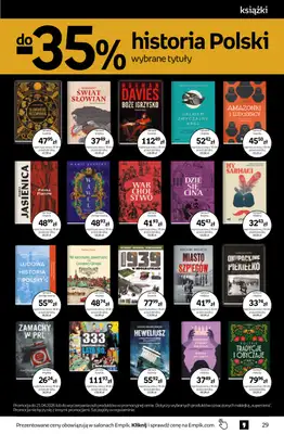Empik - gazetka promocyjna Tom kultury: książki od środy 08.04 do wtorku 21.04 - strona 29