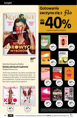Empik - gazetka promocyjna Tom kultury: książki od środy 08.04 do wtorku 21.04 - strona 34