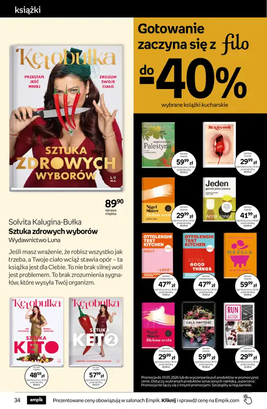 Empik - gazetka promocyjna Tom kultury: książki od środy 08.04 do wtorku 21.04 - strona 34