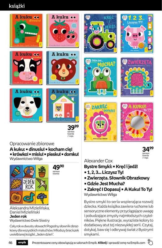 Empik - gazetka promocyjna Tom kultury: książki od środy 08.04 do wtorku 21.04 - strona 46