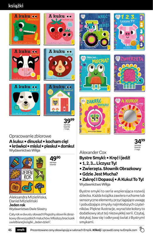 Empik - gazetka promocyjna Tom kultury: książki od środy 08.04 do wtorku 21.04 - strona 46