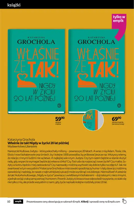 Empik - gazetka promocyjna Tom kultury: książki od środy 08.04 do wtorku 21.04 - strona 10