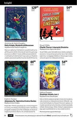 Empik - gazetka promocyjna Tom kultury: książki od środy 08.04 do wtorku 21.04 - strona 54