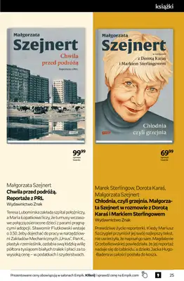 Empik - gazetka promocyjna Tom kultury: książki od środy 08.04 do wtorku 21.04 - strona 25