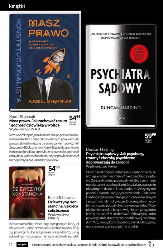 Empik - gazetka promocyjna Tom kultury: książki od środy 08.04 do wtorku 21.04 - strona 24