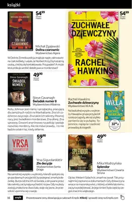 Empik - gazetka promocyjna Tom kultury: książki od środy 08.04 do wtorku 21.04 - strona 16