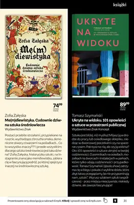 Empik - gazetka promocyjna Tom kultury: książki od środy 08.04 do wtorku 21.04 - strona 31