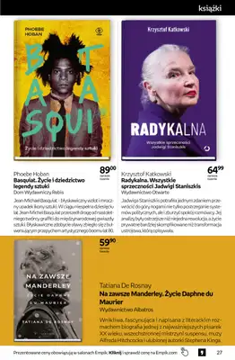 Empik - gazetka promocyjna Tom kultury: książki od środy 08.04 do wtorku 21.04 - strona 27